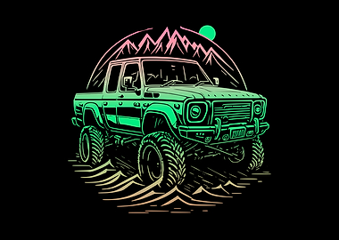 Off-Road Truck Graphic