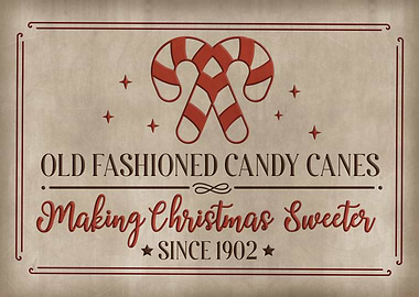 Old Fashioned Candy Canes