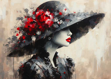 Woman in a Black Hat