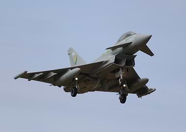 Eurofighter Typhoon Landing