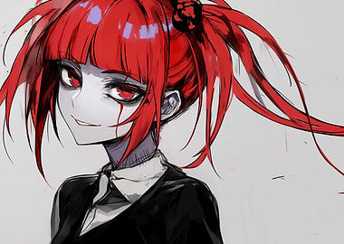 Red-Haired Anime Girl