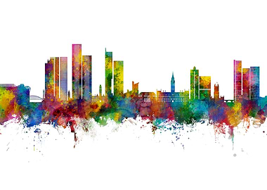 Manchester Skyline England