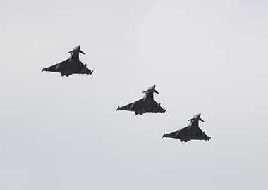 Eurofighter Typhoon Formation