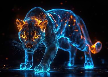 Neon Panther