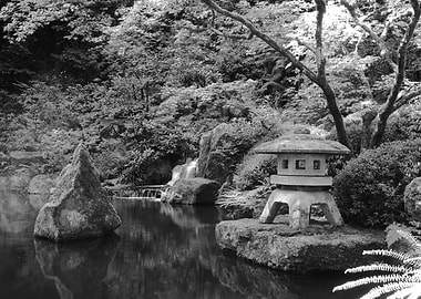 Japanese Garden Stone Lantern