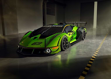 Lamborghini SC63 Race Car