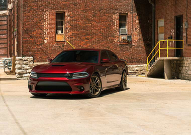 Red Dodge Charger