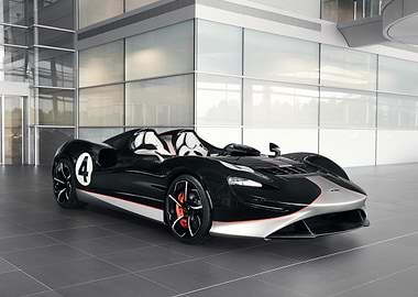 McLaren Speedtail Black & White