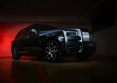 Black Rolls Royce Cullinan