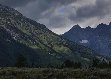 Mountain Range Landscape