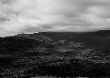 Cloudy Mountain of Ireland
