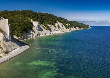 Møns Klint - White Cliffs Coastal View