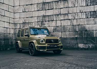 Military Green Mercedes G-Wagon