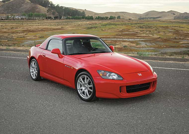 Red Honda S2000