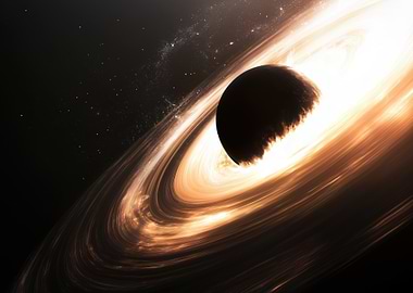 Black Hole in Space