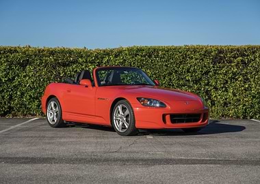 Red Honda S2000 Convertible