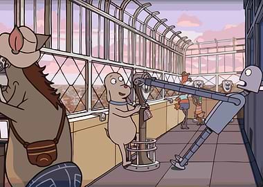 Robotdream Cartoon City Viewpoint