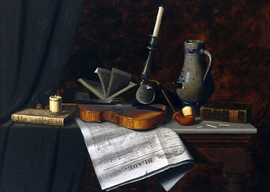 Still Life with Violin