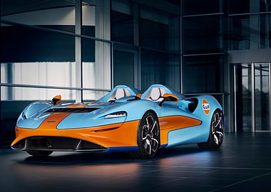 McLaren Speedtail Gulf Edition