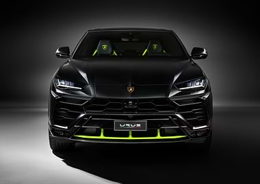 Black Lamborghini Urus