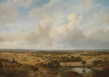 Ruined Tower Landscape