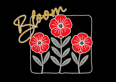 Bloom Flower Art Print