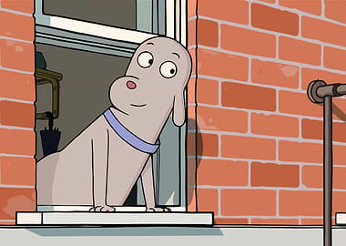Robotdream Dog Looking Out Window