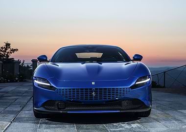 Ferrari Purosangue Blue
