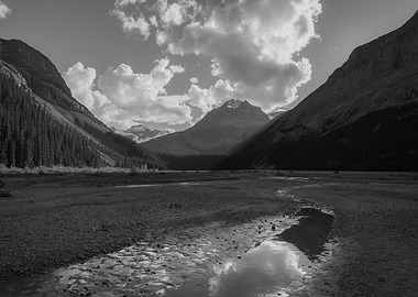Mountain Valley Landscape