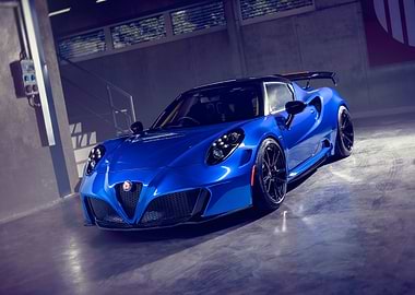 Alfa Romeo 4C Sports Car