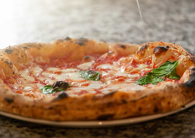 Margherita Pizza with Basil