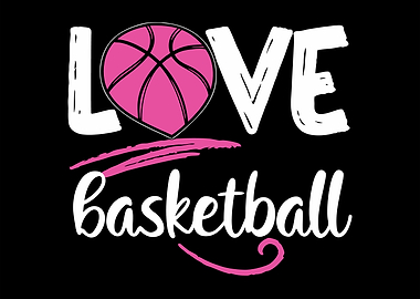 Love Basketball Graphic