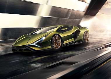 Lamborghini Sian Roadster