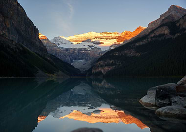 Mountain Lake Reflection