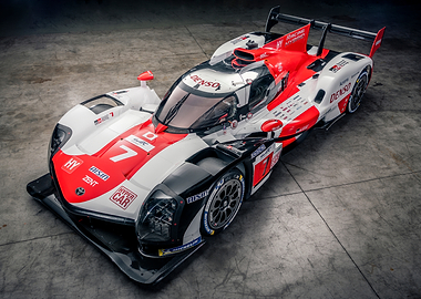 Toyota GR010 Hybrid Race Car