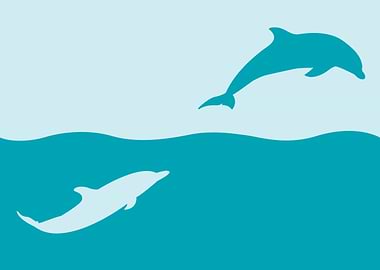 Dolphin Silhouettes