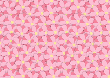 Pink Flower Pattern