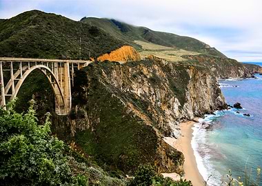 Bixby Creek Bridge in Big Sur
