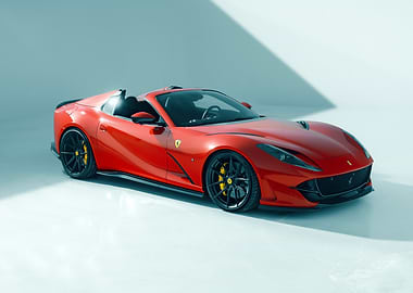 Red Ferrari Convertible