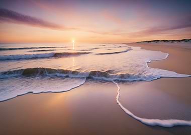 Sunset Beach Waves