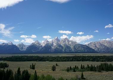 Grand Teton Mountain Range