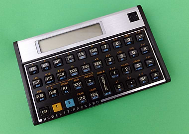 Vintage Hewlett Packard Calculator