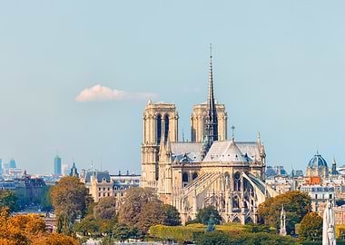 Notre Dame Cathedral in Paris