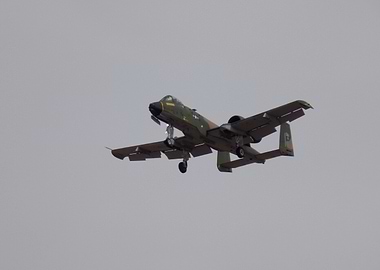 A-10 Warthog in Flight
