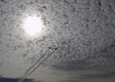 Blue Angels in the Sky