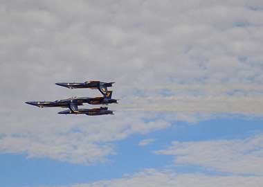 Blue Angels Flight Formation