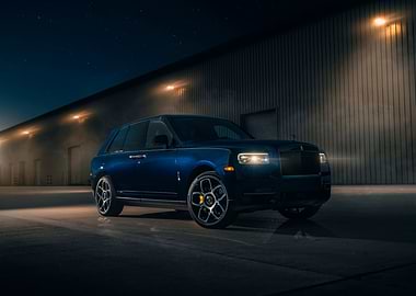 Rolls Royce Cullinan Night Shot