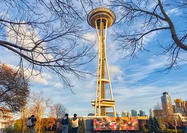 Seattle Space Needle View