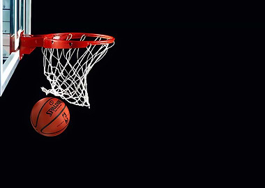 Basketball Hoop and Ball