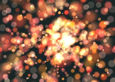 Abstract Bokeh Lights